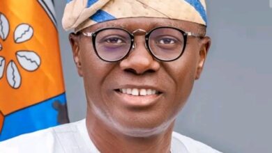 Portrait of Lagos State governor, Babajide Sanwolu