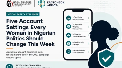 Five Account Settings Every Woman in Nigerian Politics Should Change This Week