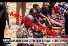 Screenshot from Arise News TV