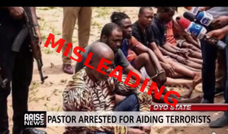 Screenshot from Arise News TV