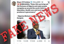 Image of the Debunked on post. Photo Source: Facebook