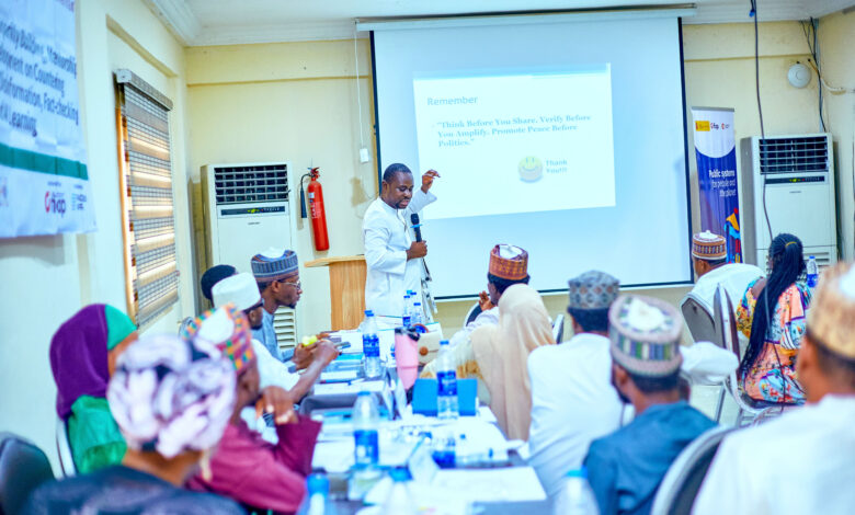 The training camp, titled "Voices That Count: Training Camps for Social Media Influencers on Electoral Integrity," brings together 30 carefully selected digital creators, content producers, and online communicators from Northern Nigeria.