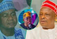 Dr Musa Illiyasu Kwankwaso and Rabiu Kwankwaso