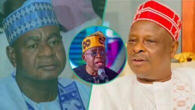 Dr Musa Illiyasu Kwankwaso and Rabiu Kwankwaso