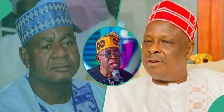 Dr Musa Illiyasu Kwankwaso and Rabiu Kwankwaso