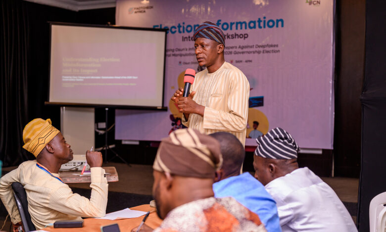 FactCheckAfrica (FCA), with support from the International Fact-Checking Network (IFCN) Sustainability Grant, has organised an election information integrity workshop to equip journalists, newsroom editors, bloggers and other information stakeholders with the skills to identify, verify and counter information disorder ahead of the 2026 Osun State governorship election.