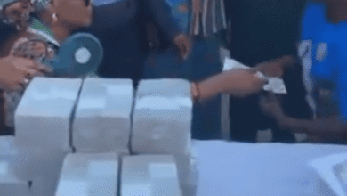 A viral video shows Hajiya Maryam Wadada, wife of APC governorship candidate Senator Ahmed Aliyu Wadada