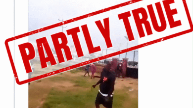 A viral video circulating on social media shows security operatives tear-gassing residents during the ongoing Osun State governorship election, with claims that a ballot box was also snatched and taken away. Screenshot of Post on X.