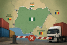 Author's Graphic presentation of Border Closure