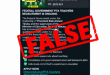 The false claim as forwarded on WhatsApp
