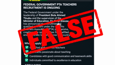 The false claim as forwarded on WhatsApp