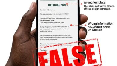 OPay officially debunked the claim on its verified X account, stating explicitly that the company is not going on a break in September and remains fully operational