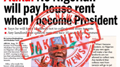 Fabricated Newspaper Font Page