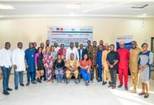 Group Picture of Participants at the Training in Indigenous Languages for Inclusive Electoral Coverage organised by FIAP through FactCheckAfrica under the EU Support to ECOWAS in Peace, Security and Governance (EPSG) Project in Akwa Ibom State.