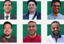 The 6 detained Matsda2sh journalists (Source: Egyptian Initiative for Personal Rights)